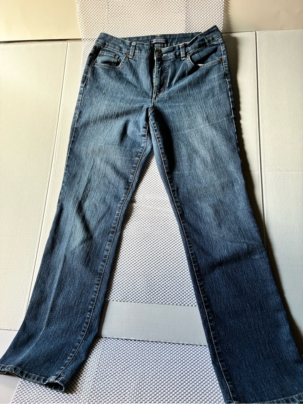 Bandolino Women's Dark Blue Flared Jeans